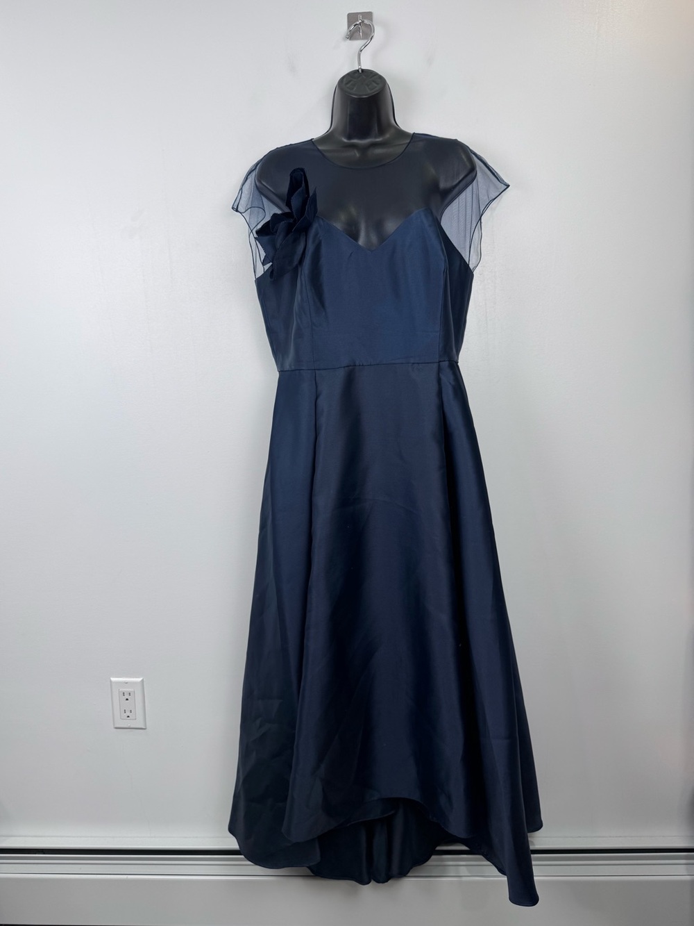 Sachin & Babi Blakely Gown Maxi Dress Navy Blue‎ Women Size 12